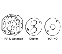 Octagonal Boxes 8BX Series